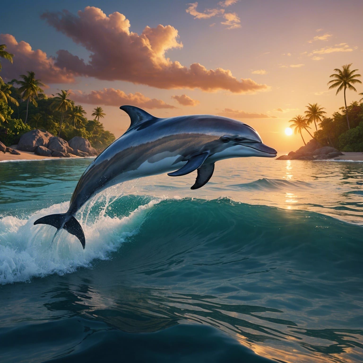 Dolphin Key  by @mathy_art_girl_305