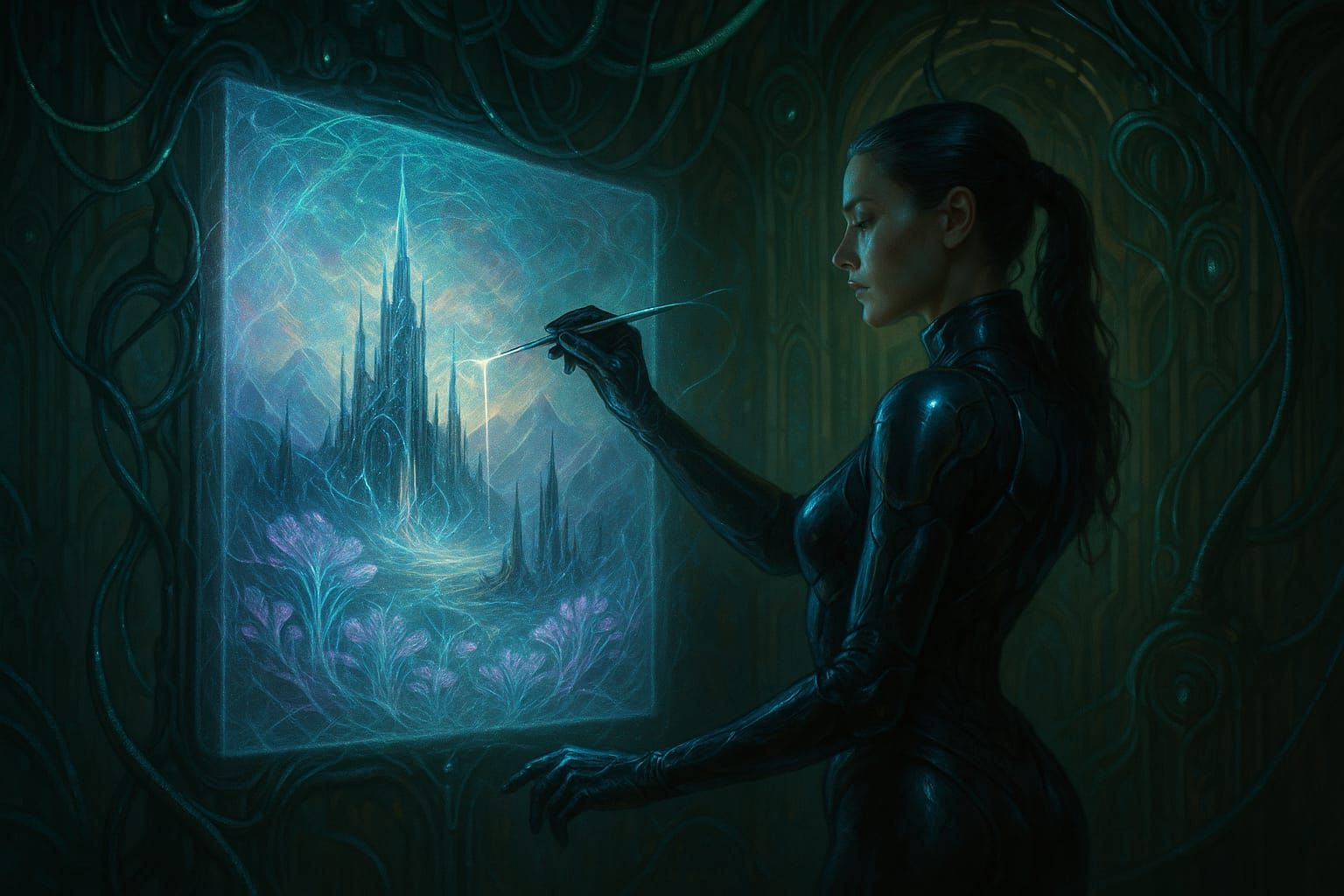 Painting the landscape