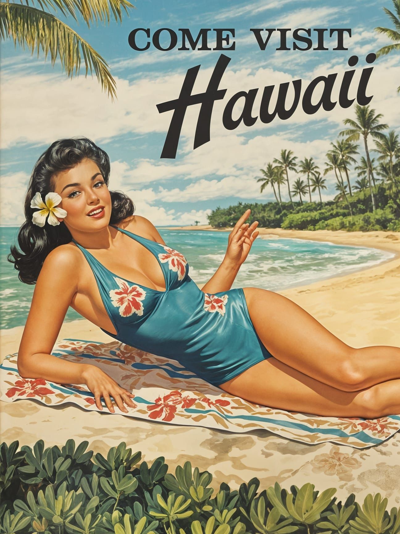 A Tropical Paradise Awaits, Come Vist Hawaii Today!  by @Xyloto