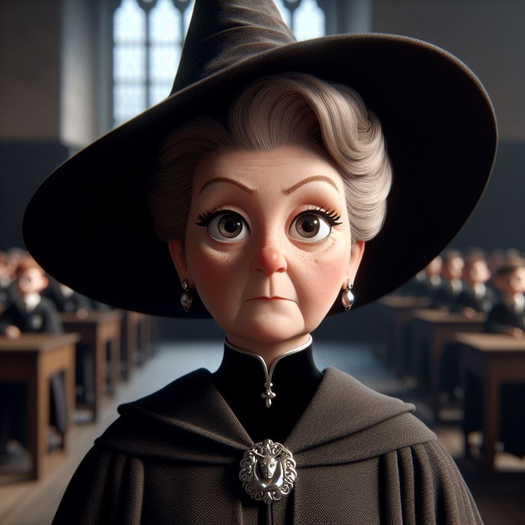 Professor McGonagall - Pixar Series