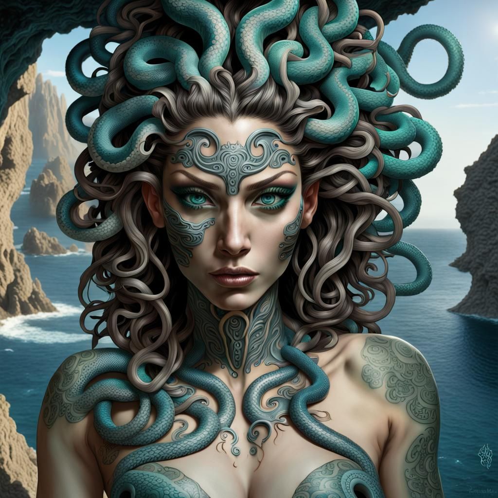 Medusa  by @Atlaxa