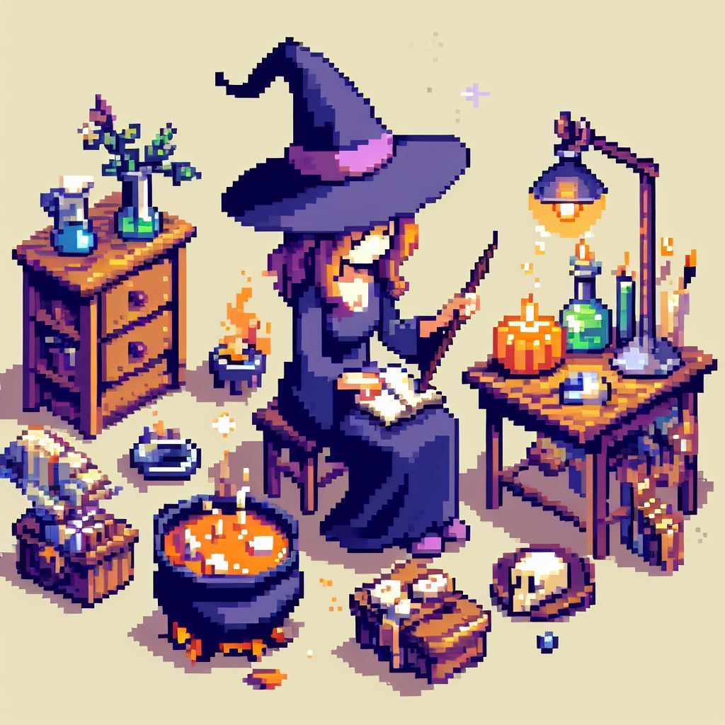 Pixel Witch