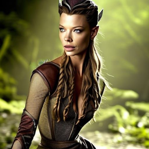 Lauren German fanfic #39 - AI Generated Artwork - NightCafe Creator
