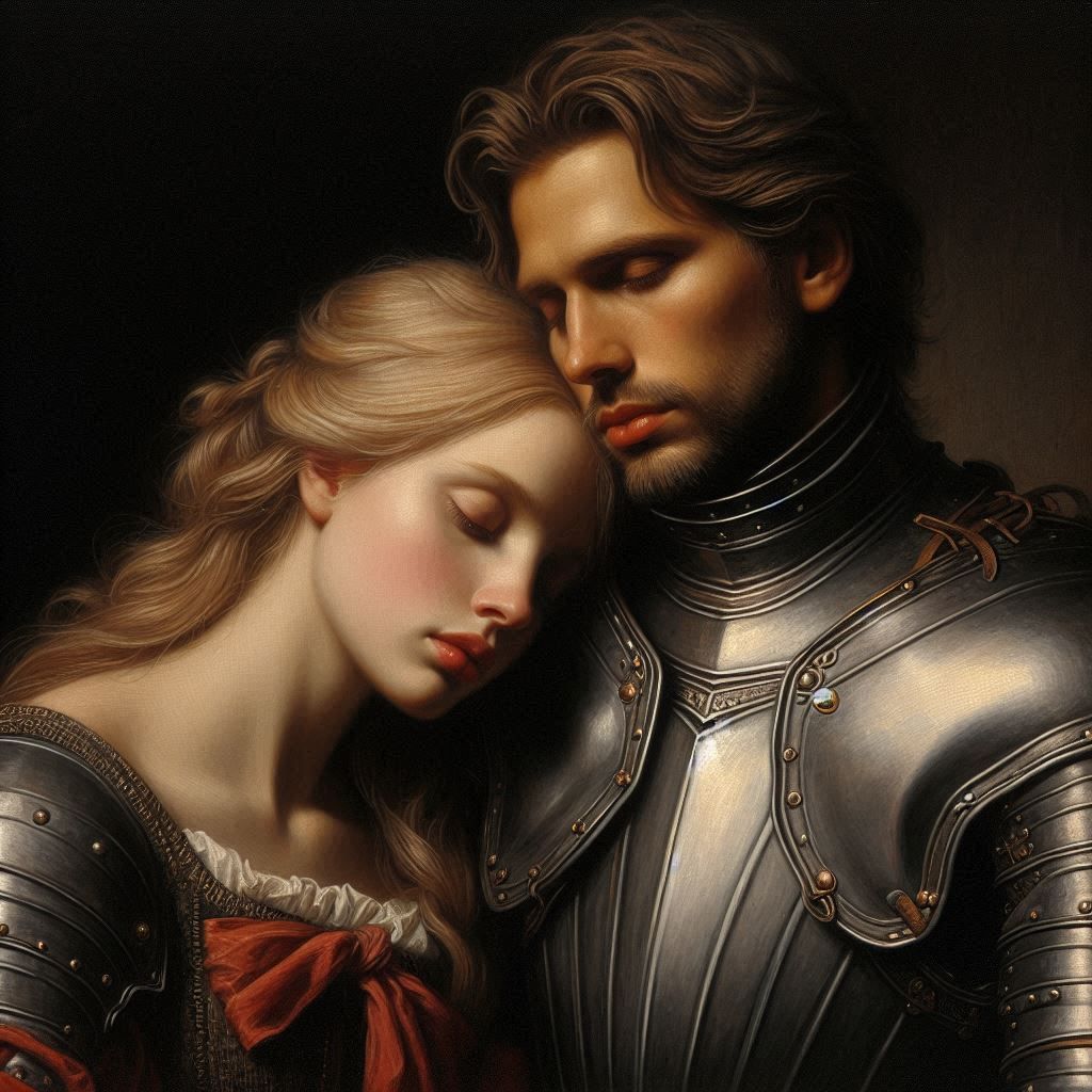 Oil Painting - The Goodbye