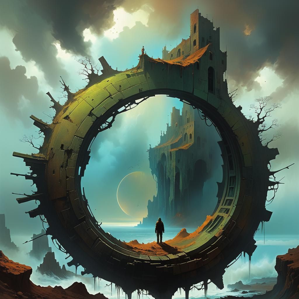  by Friedensreich Hundertwasser and Lisa Martin