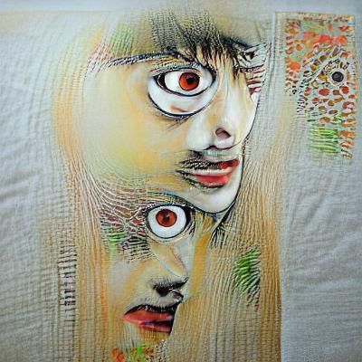 junji ito tomie kalleidoscope vintage detailed painting ink ...