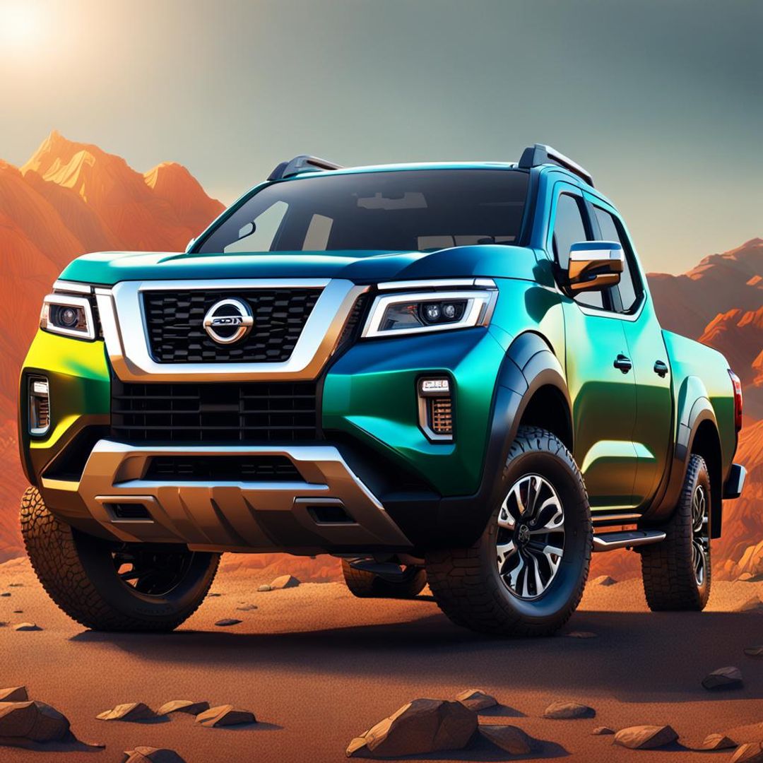 2022 nissan frontier hard body sport utility vehicle - AI Generated ...