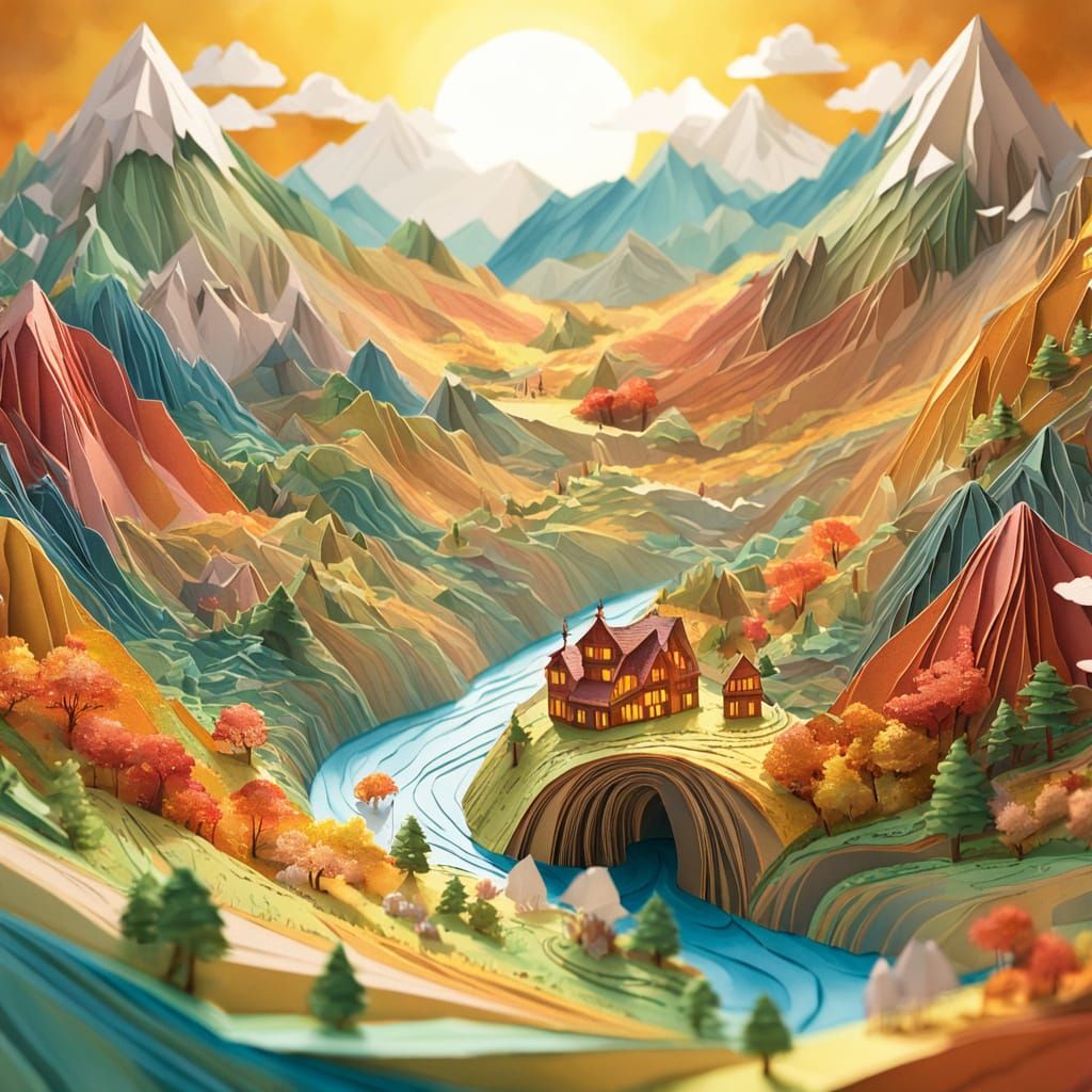 Paper Worlds  by @Mila K