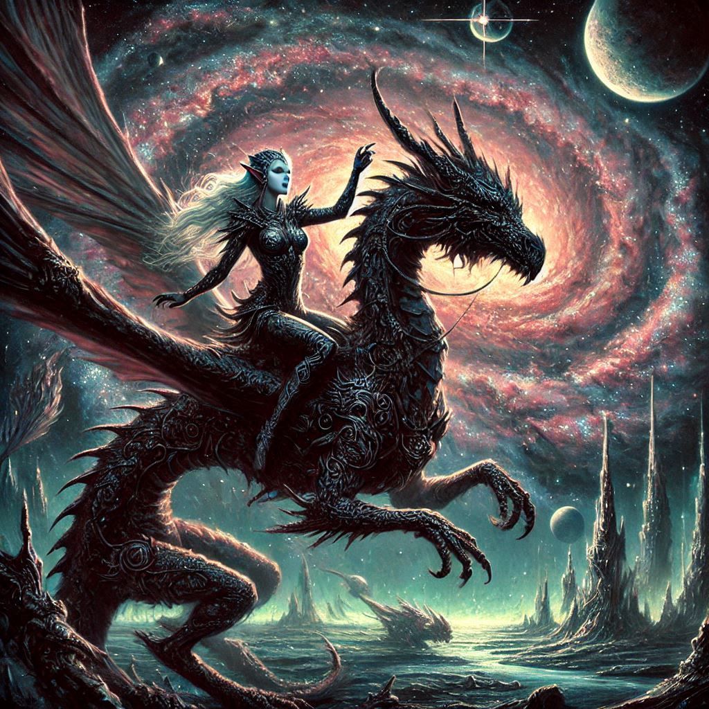 Cosmic Dragon Rider