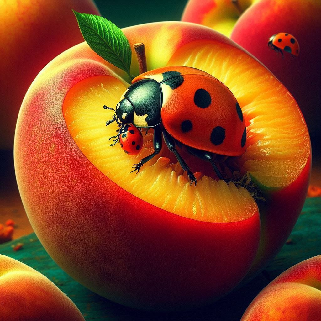 Ladybug and Peach