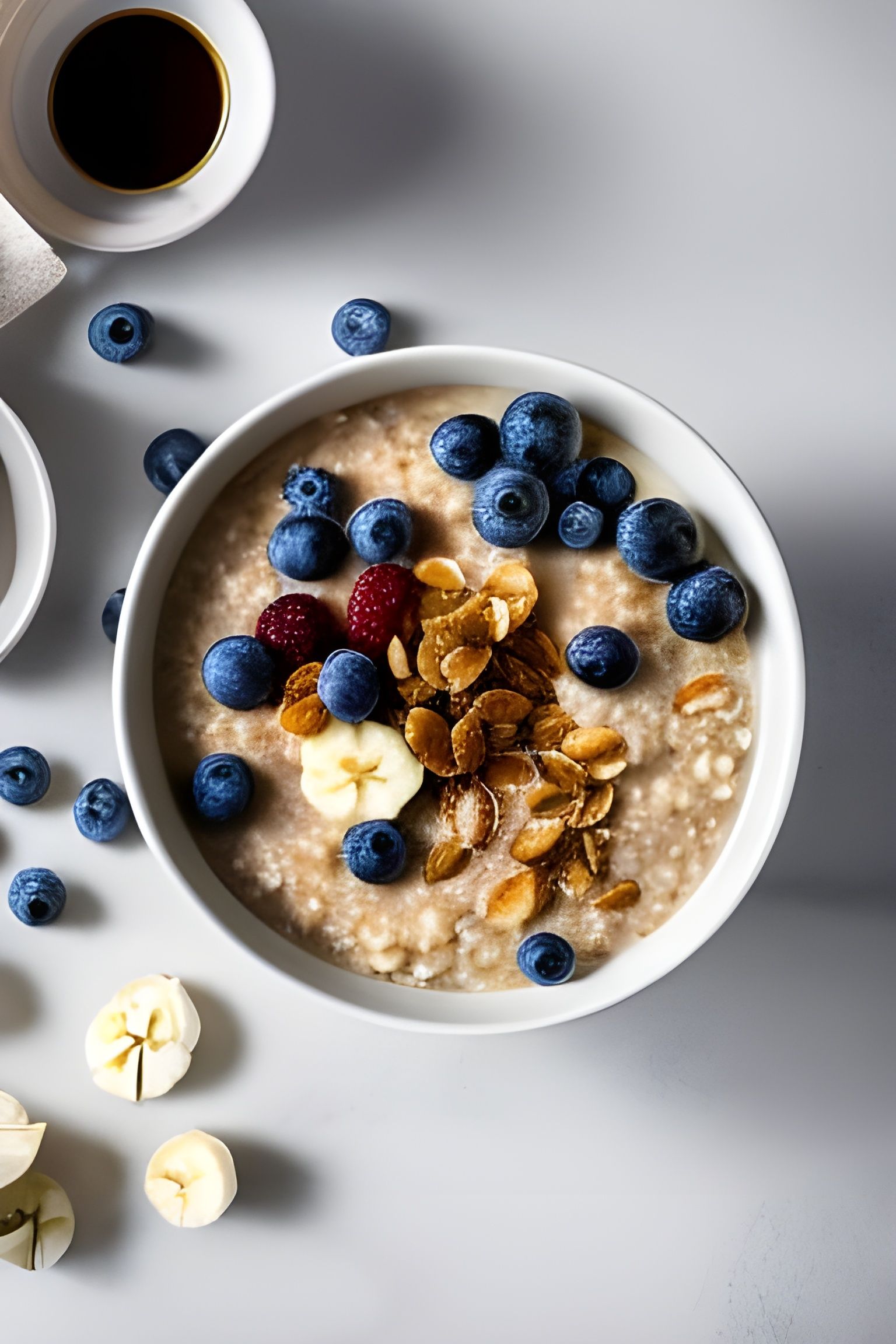 Fruit, Nuts, & Oatmeal