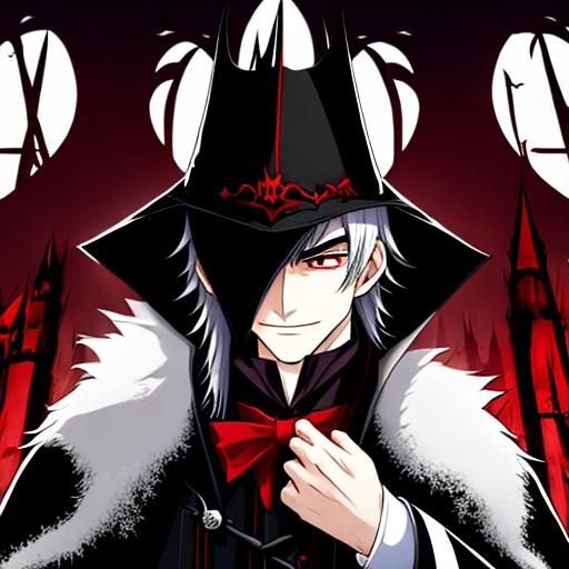 The Vampire King, details cool face. <lora:Chibi Charm AC50:1.0>