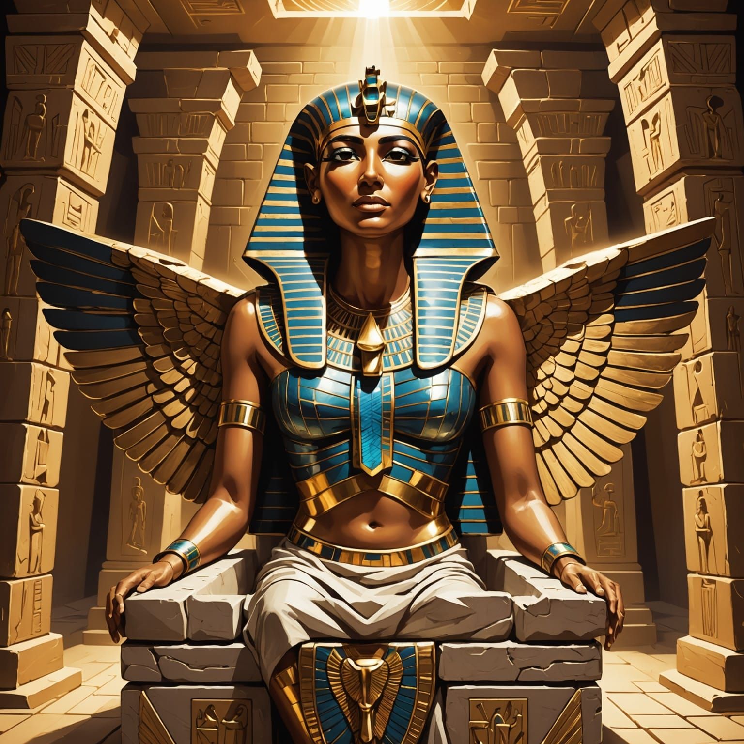 Egyptian Cleopatra's mummified body (0 Likes)