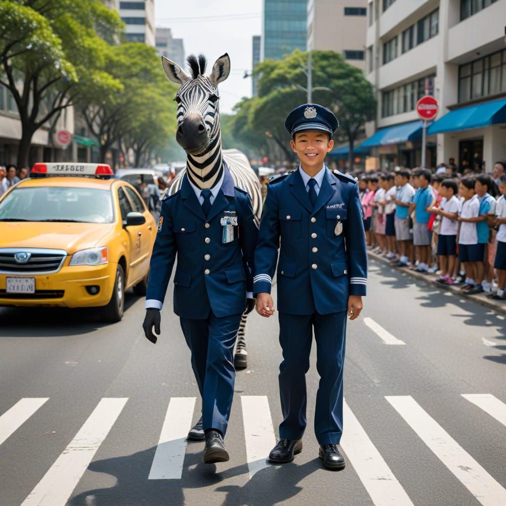 "Zebra-Crossing"?! ^^