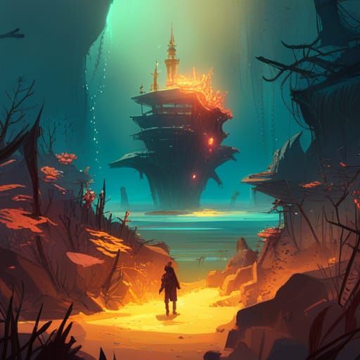Illuminate shipwreck