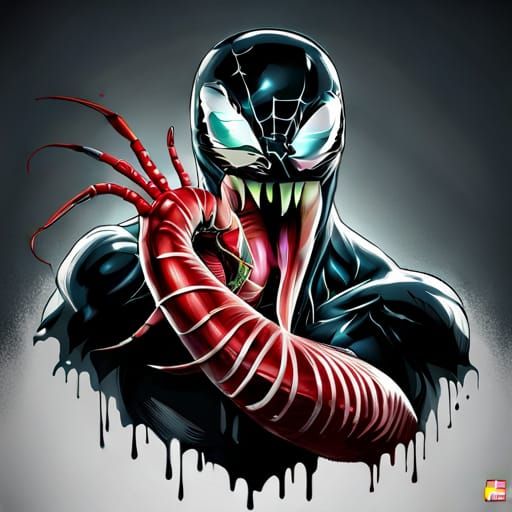 Venom - AI Generated Artwork - NightCafe Creator