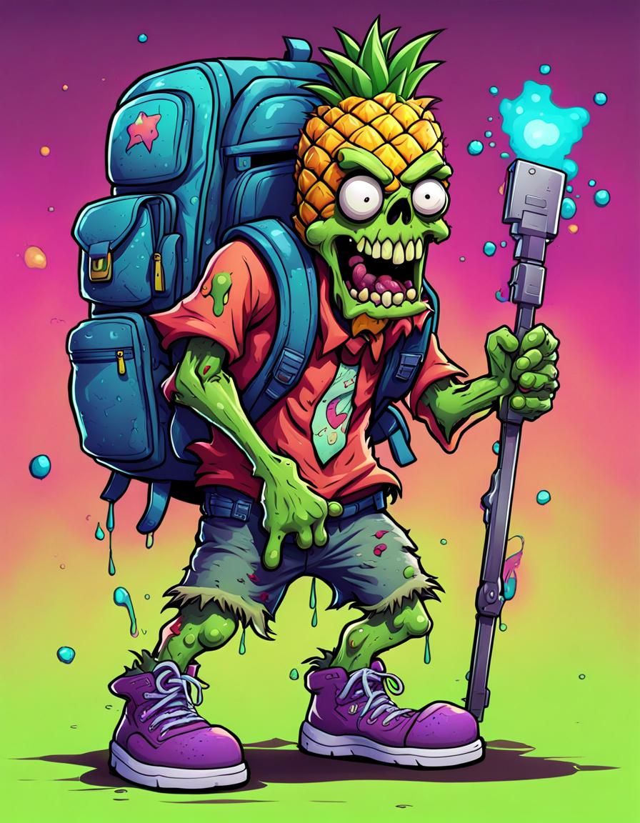 Zombie Pineapple Backpacker