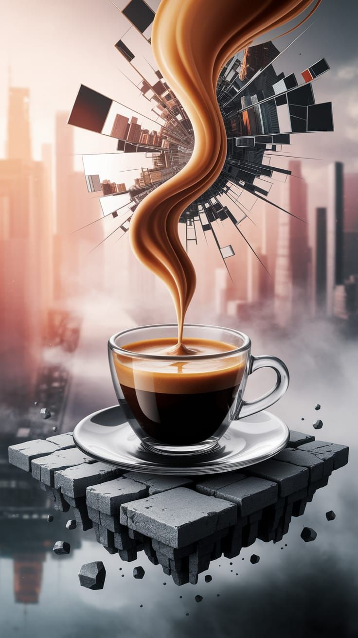 Is the crema a metaphor or…