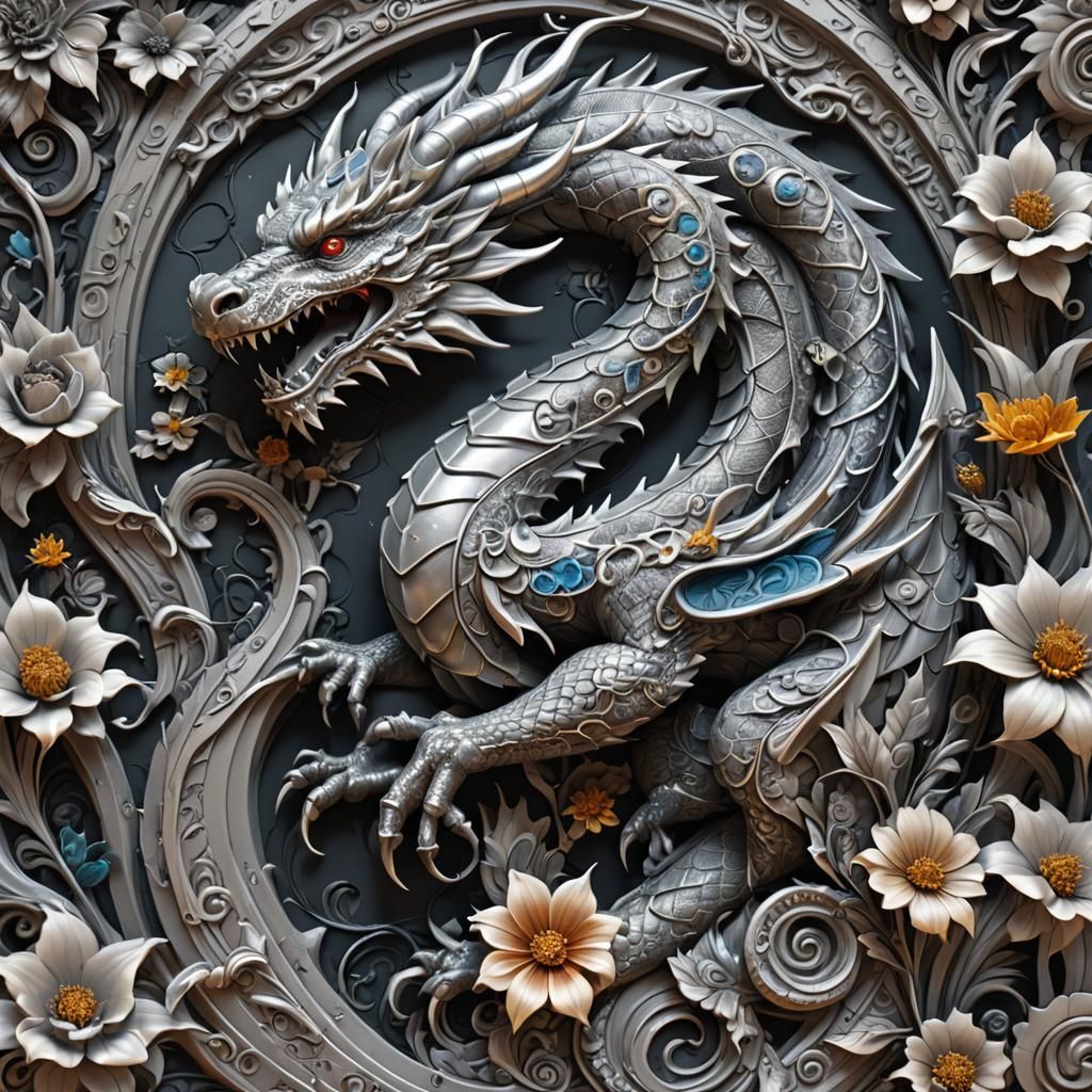 Silver dragon