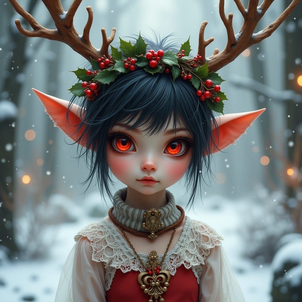 Backdoor Punky  Christmas   by @Tia