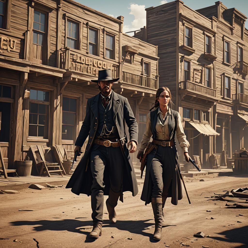 Gunslinging Duo