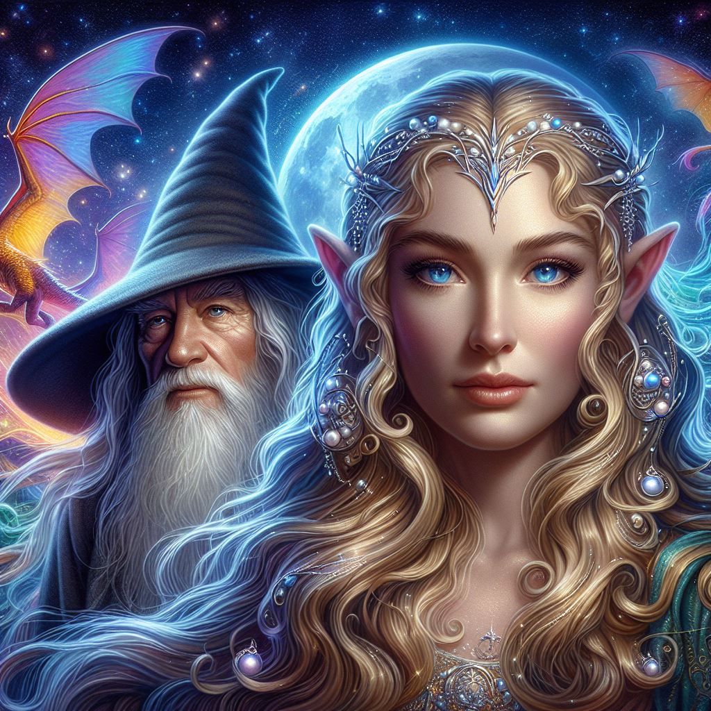 Gandalf and Galadriel
