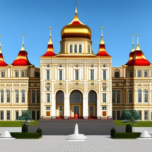 big rusian palace