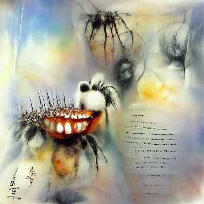 Stephen gammell teeth trypophobia intestines clown spider ce...