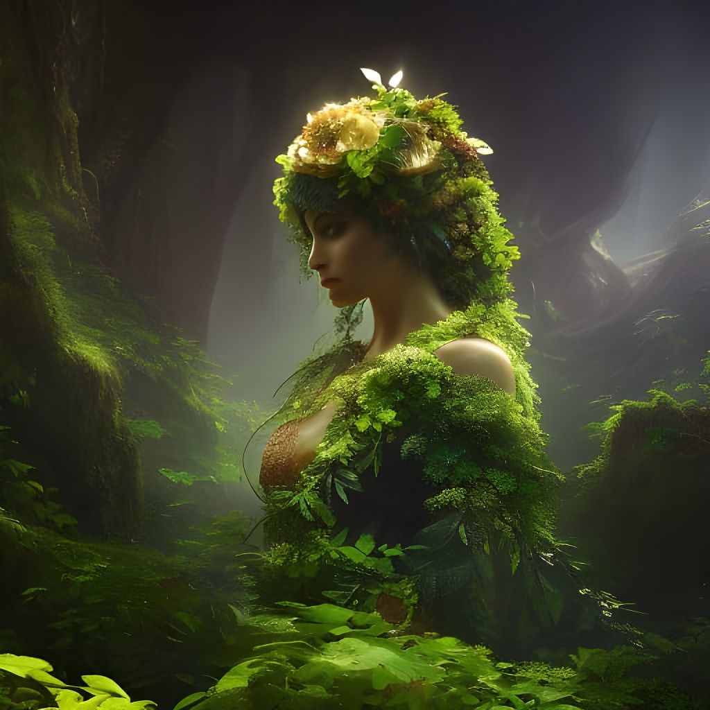 Dryad  by @Windoula