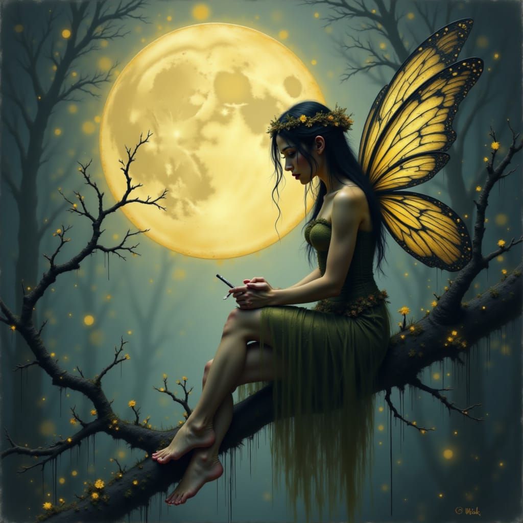 Fairy Moon. <lora:Uno:1.0> <lora:Blow:1.0>