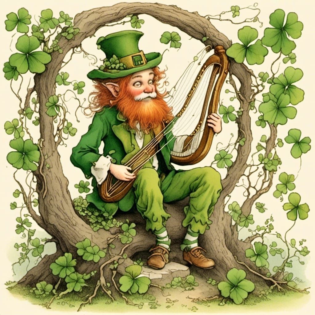 I'm a little leprechaun - AI Generated Artwork - NightCafe Creator