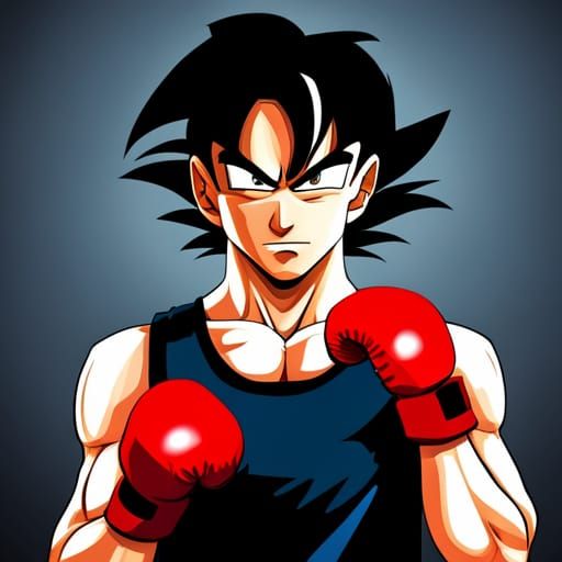 Dragon ball boxing sales gloves