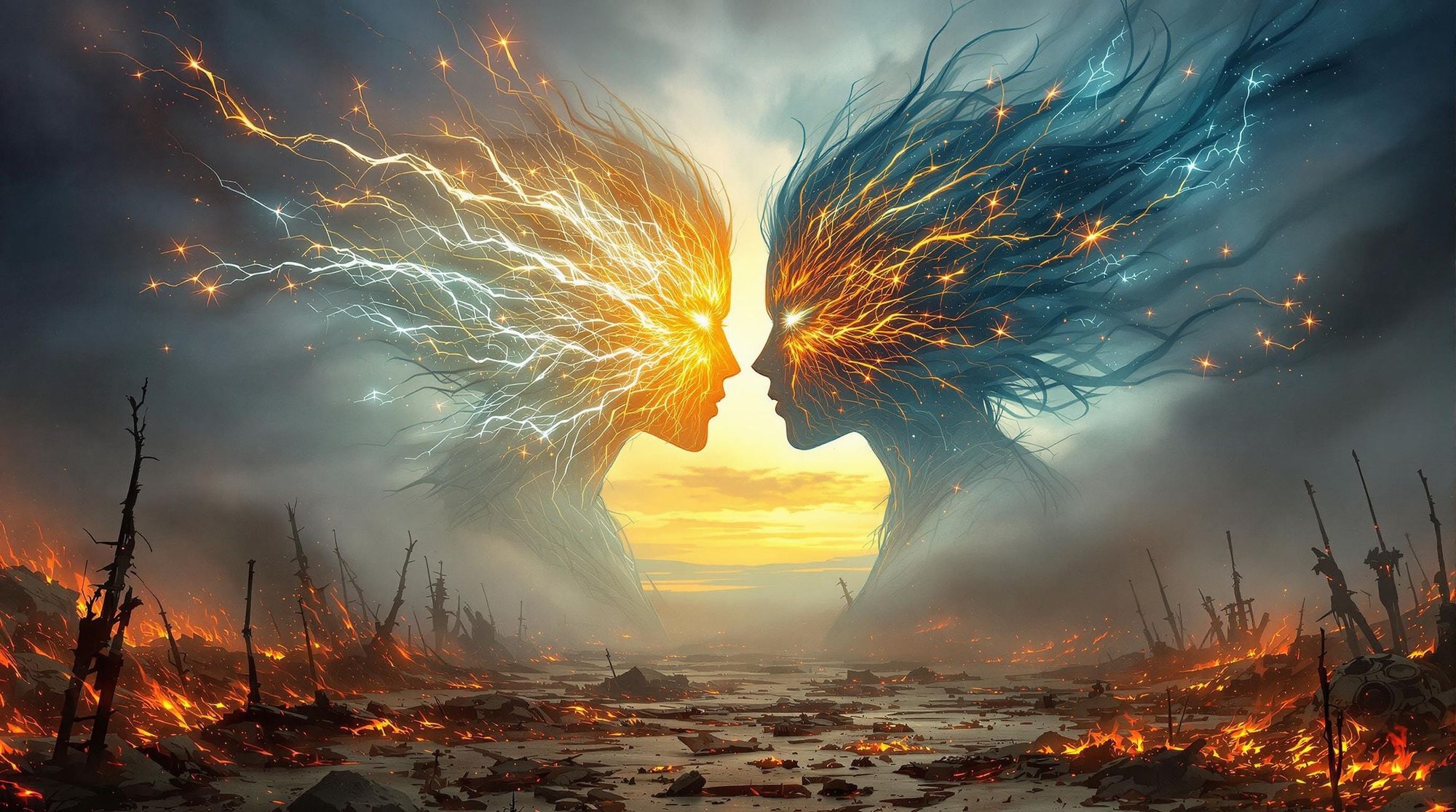 Elemental Unity on a Ravaged Battlefield