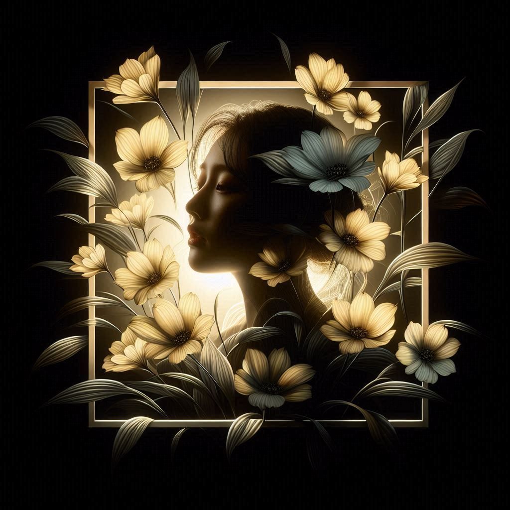 Flower Magic Portrait