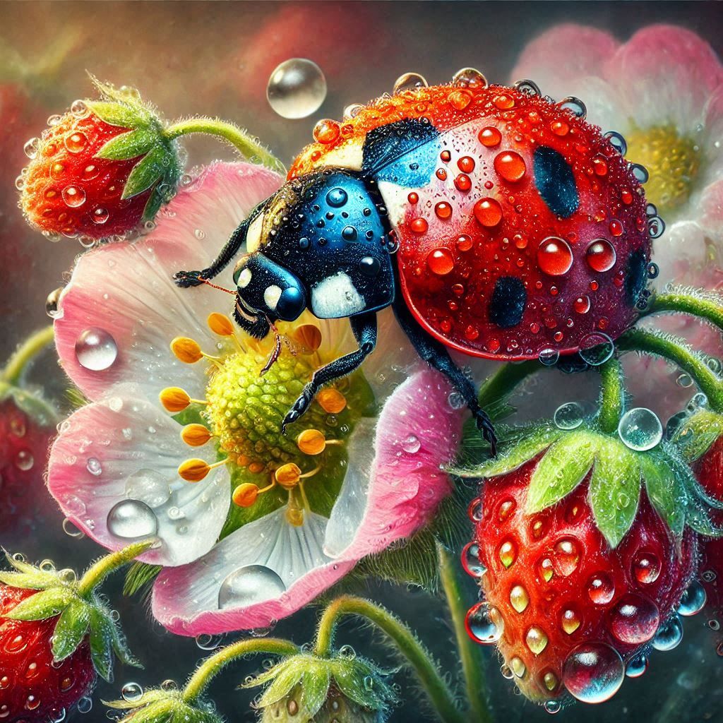 Ladybug's Morning Dew