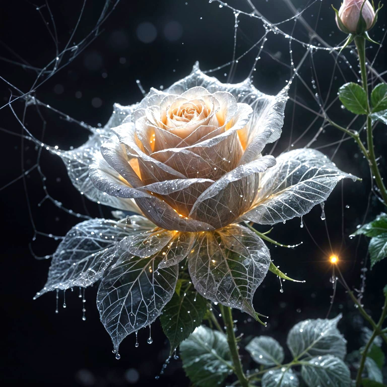 Silkwoven bloom  by @Ammazonna