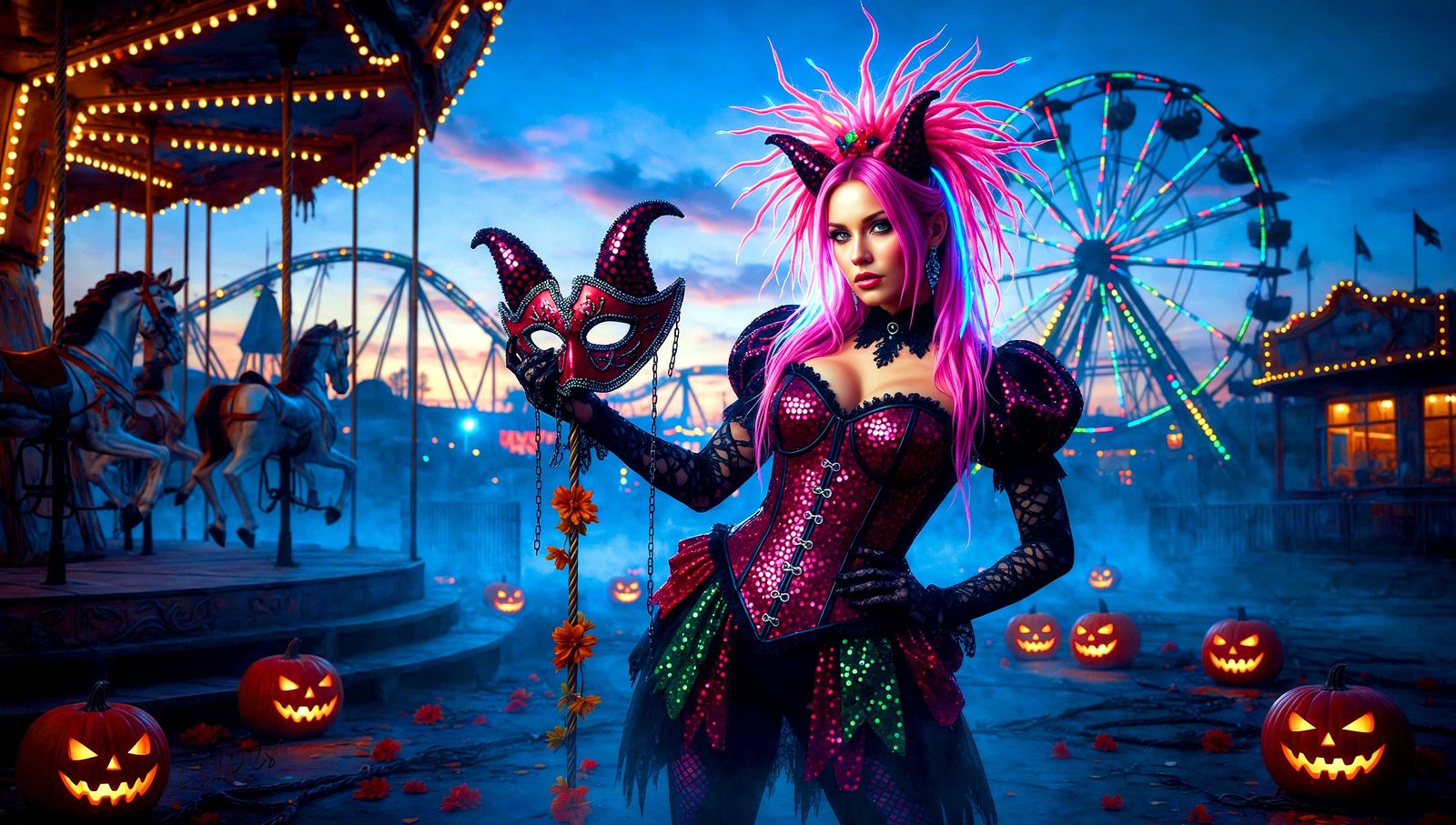 Becky Bray - October Quest - Mardi Gras