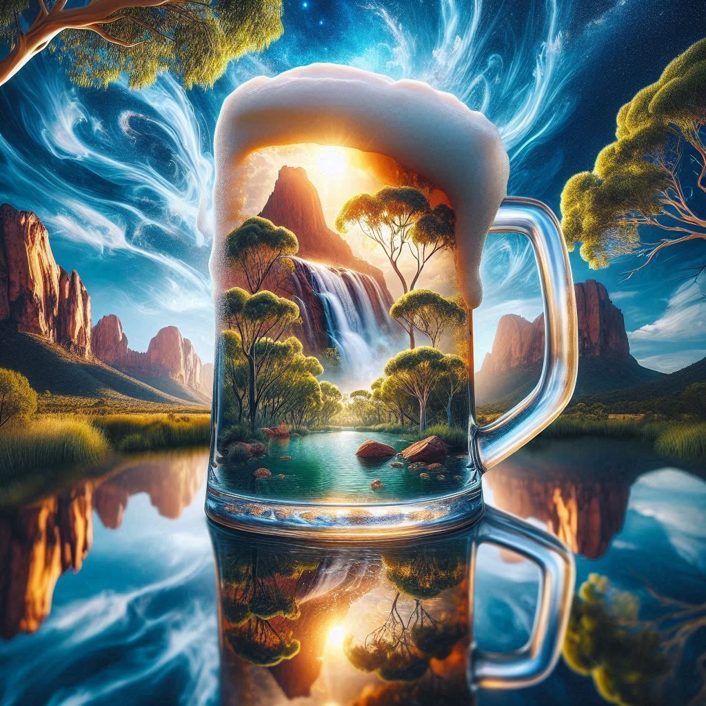 The beer in the outback is always better