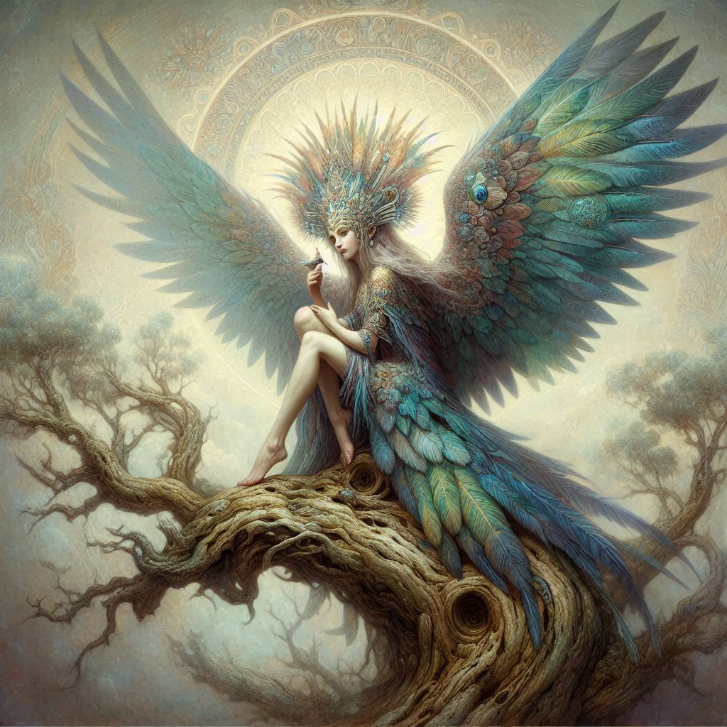 Slavic mythological Sirin