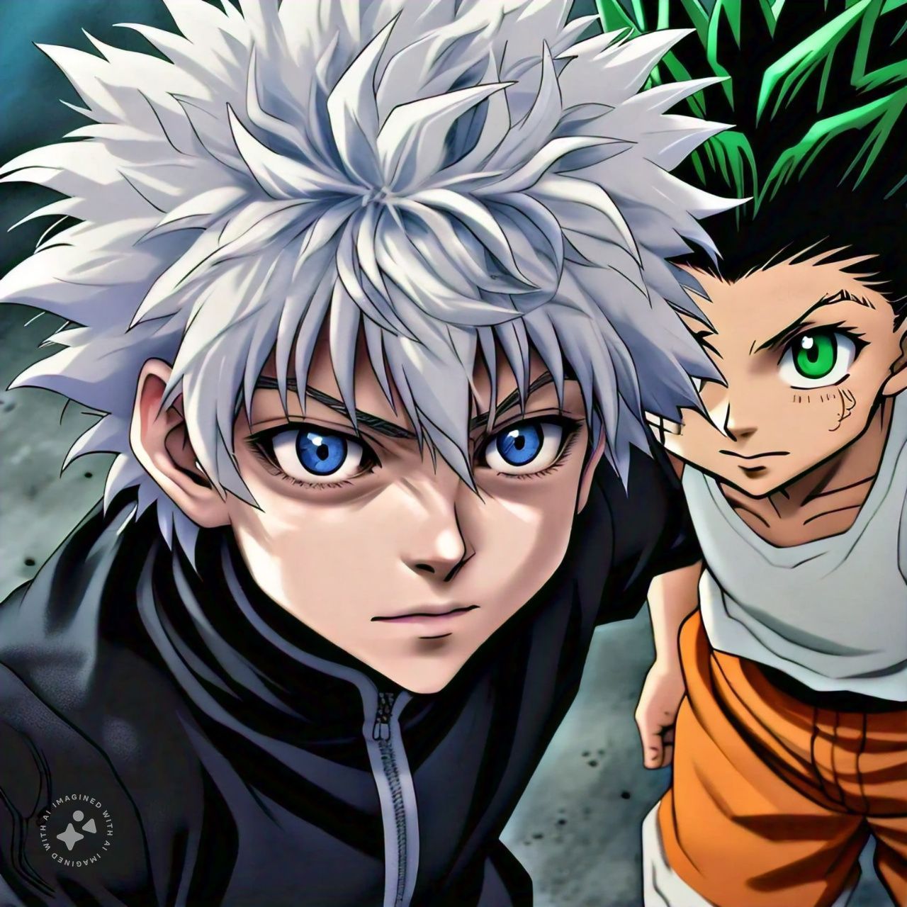 HUNTER X HUNTER - Gon Freecss y Killua Zoldyck