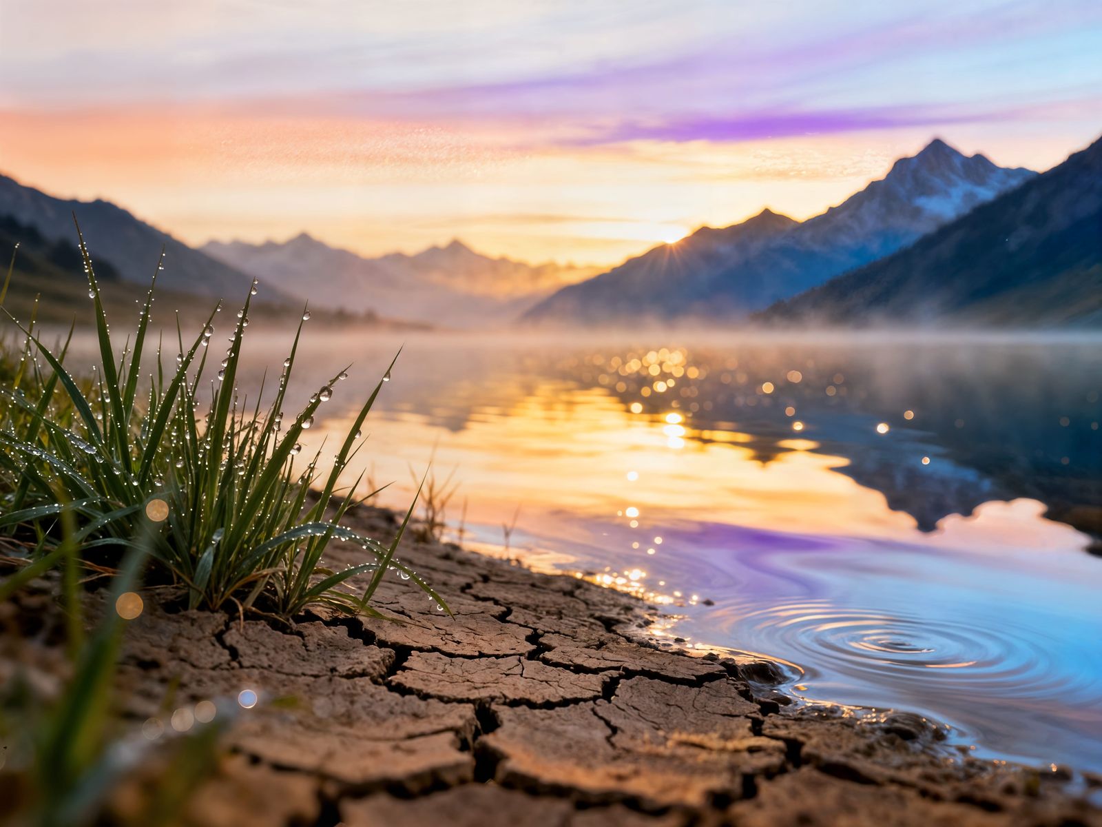 Dew at Sunrise  by @AntonioF