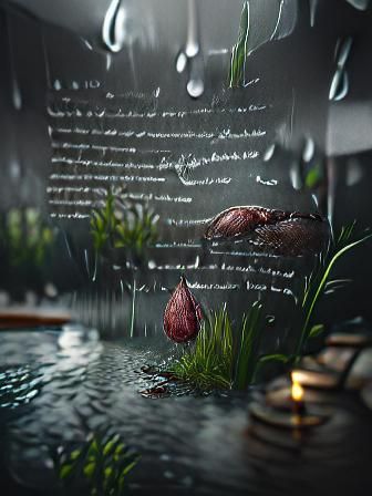 The Calming of the Rain Sonnet