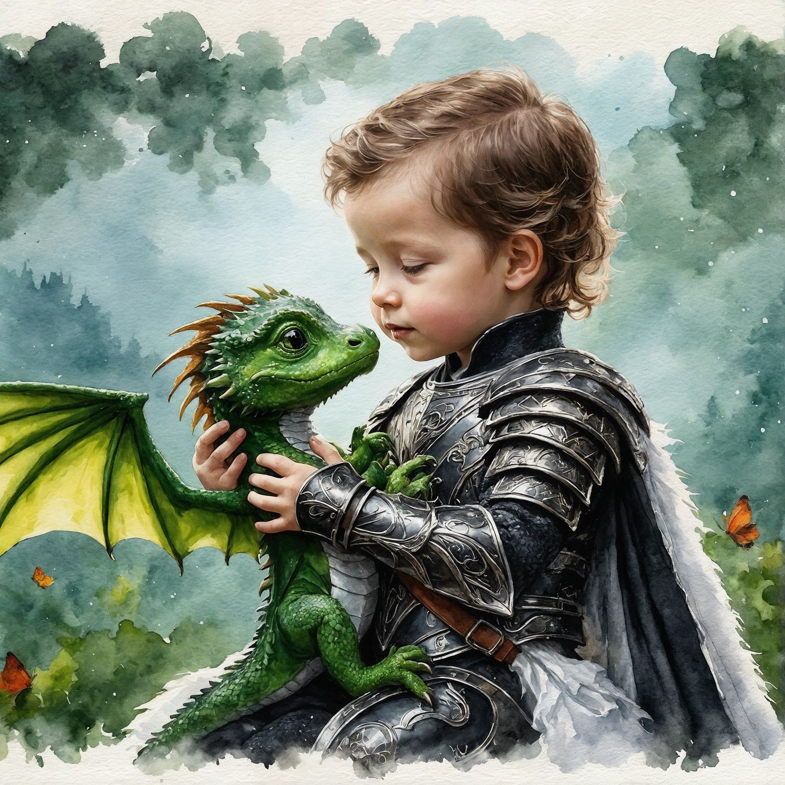 The Little Prince and His Dragon