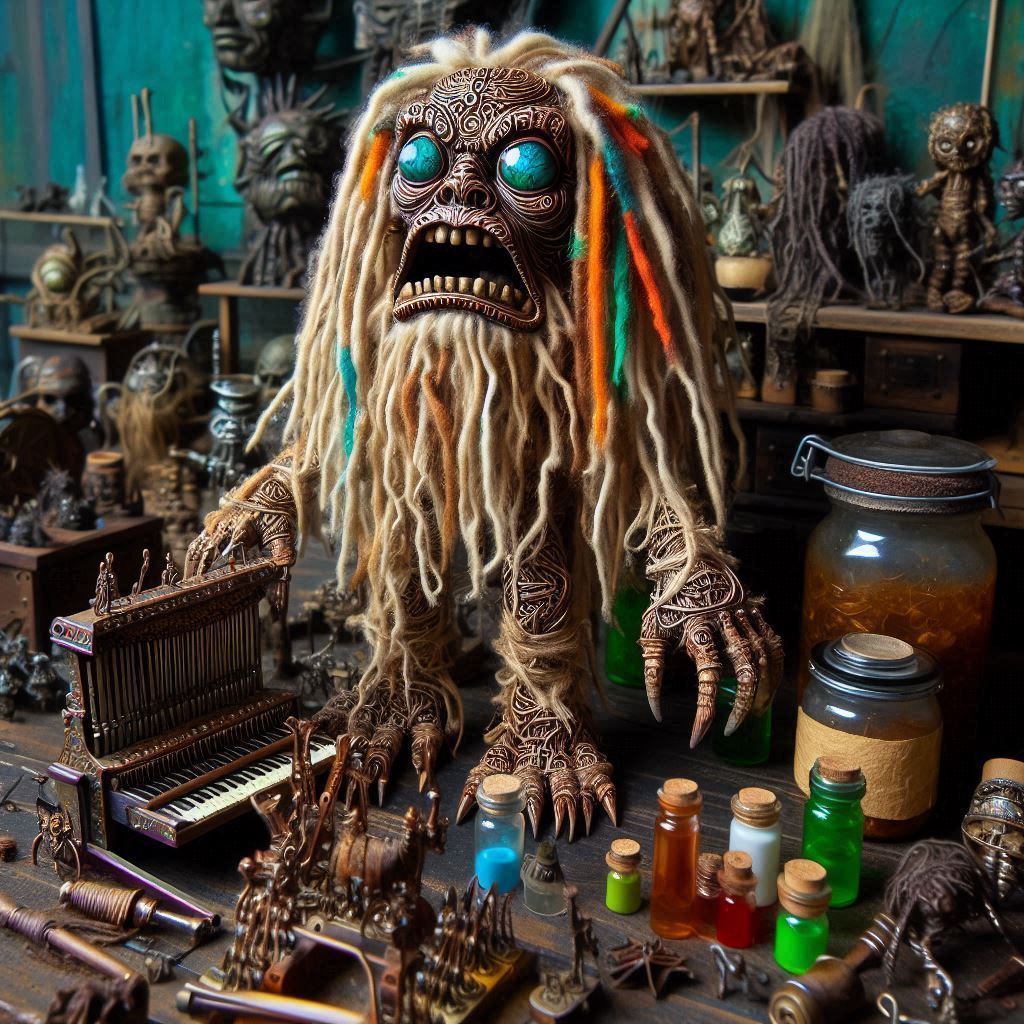 THE DREADLOCK TRIBAL MONSTER DOLL 2