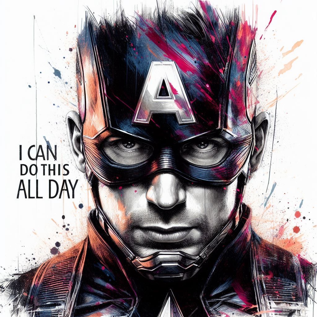 I can do this all day