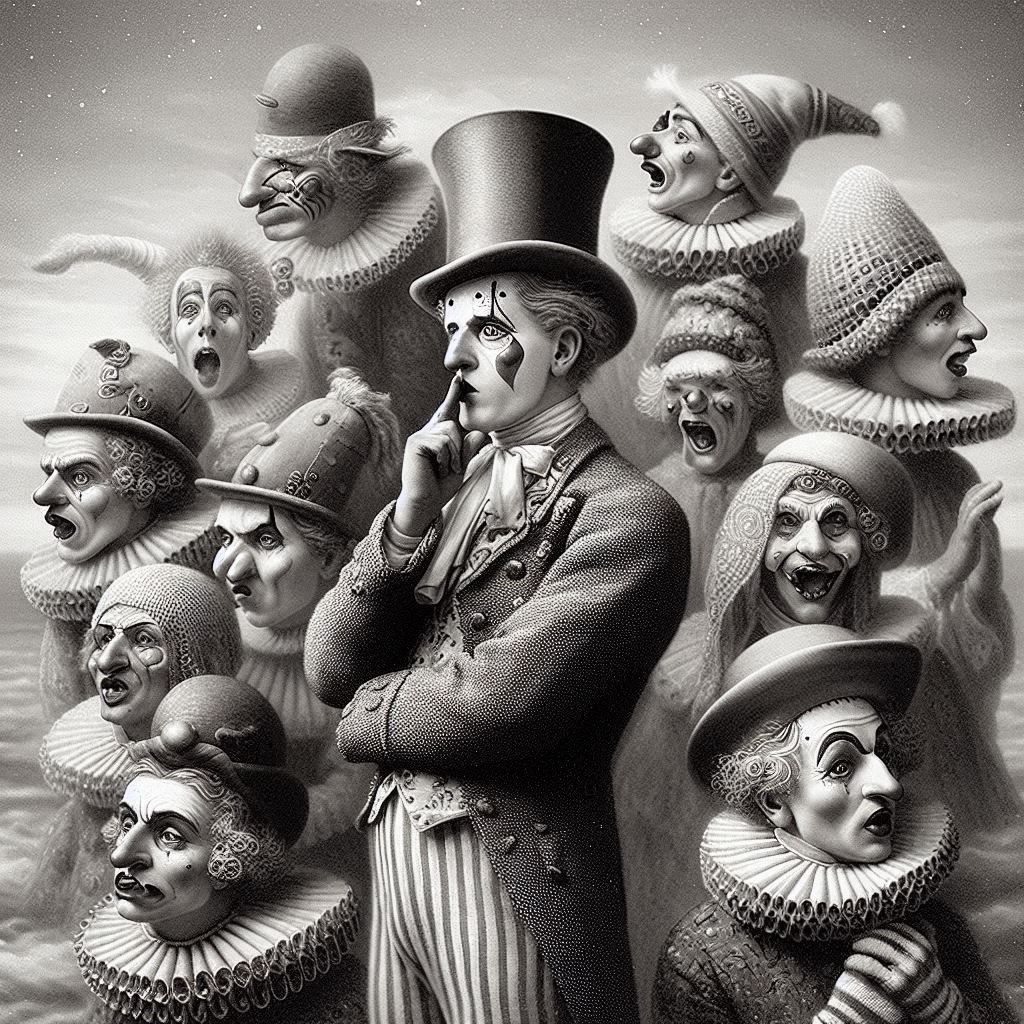 Quote from Shakespeare  The fool thinks he is wise and the wise man thinks he is crazy