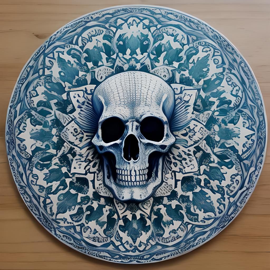 Minimalist Squid Emoji Art