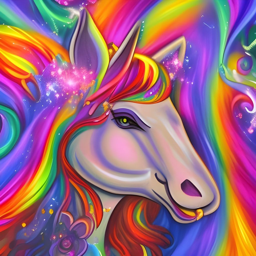 The magical unicorn - AI Generated Artwork - NightCafe Creator