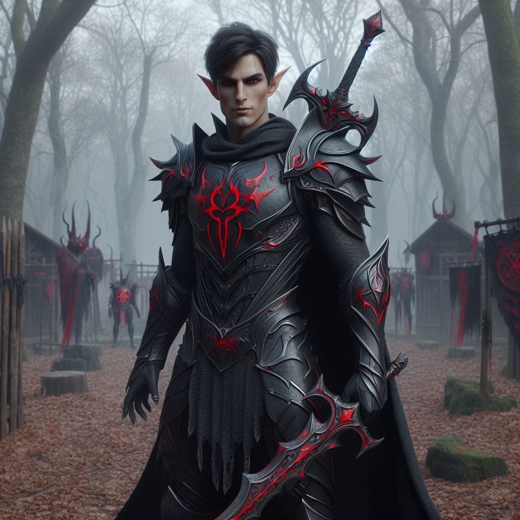 Elric Redstar, Exiled Brakhan Knight