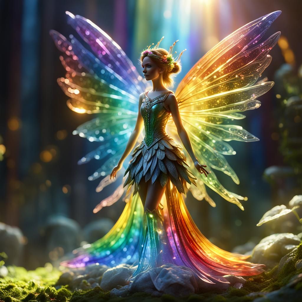Fairy Action Figure AI Generated Artwork NightCafe Creator